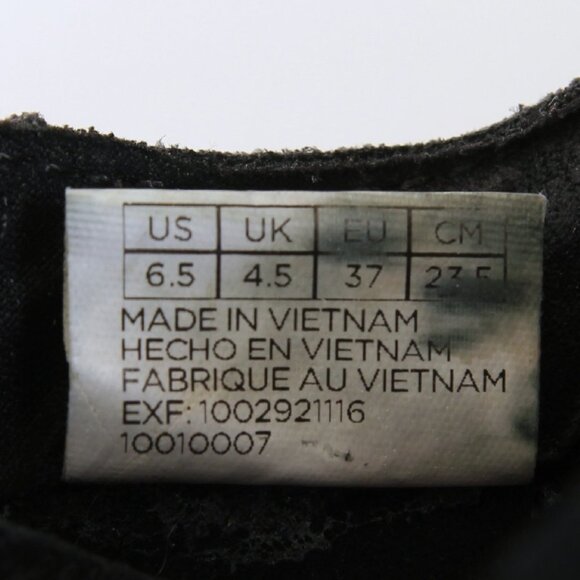 Toms Lenox Suede Sneakers in Black Women Size 6.5 - Picture 12 of 12